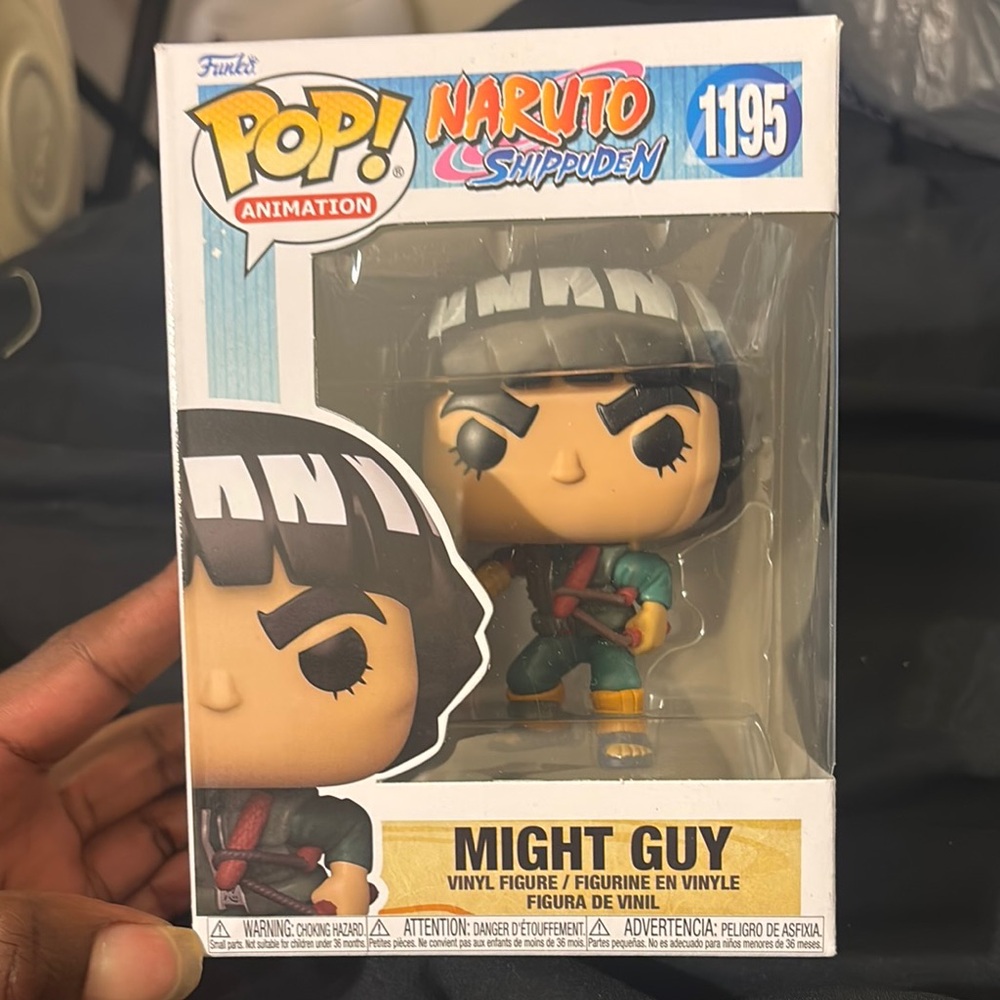 Funko Naruto Shippuden Might Guy Vinyl Figure - Green and Black